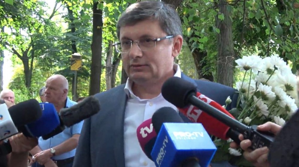 Igor Grosu a cântat în centrul Capitalei
